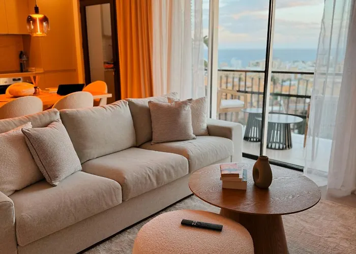 شقة Sunsethome Modern 2 Beds With Sea View *