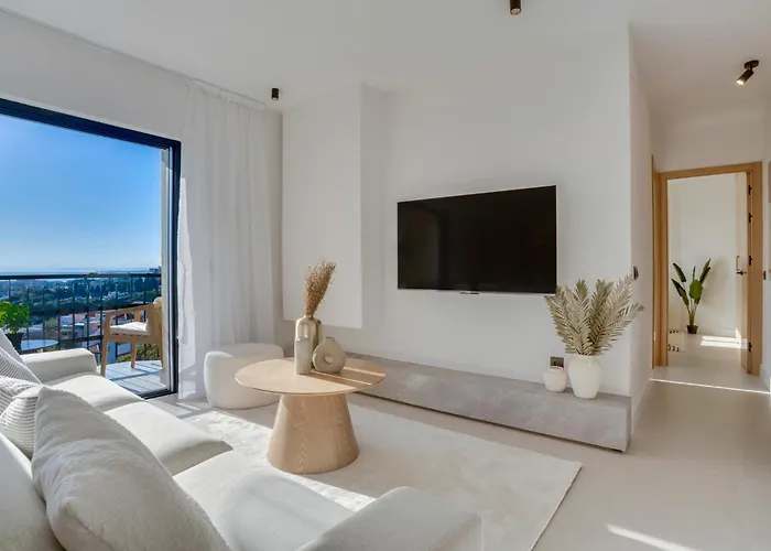 Sunsethome Modern 2 Beds With Sea View Appartement Marbellac