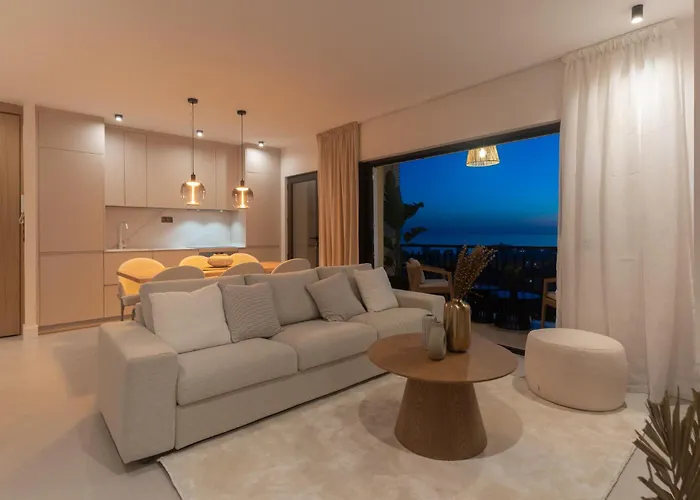 Sunsethome Modern 2 Beds With Sea View شقة ماربيا