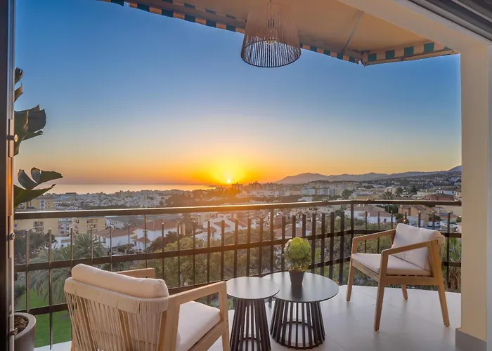 Sunsethome Modern 2 Beds With Sea View Appartement Marbellac